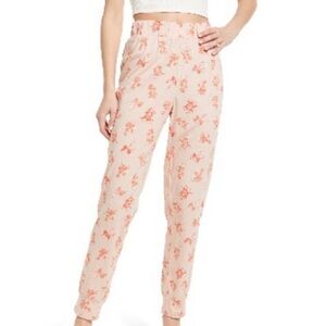 NEW Nordstrom 2022 Pink Lounge Pants Joggers Size‎ Small Abound Sleepwear Boho S